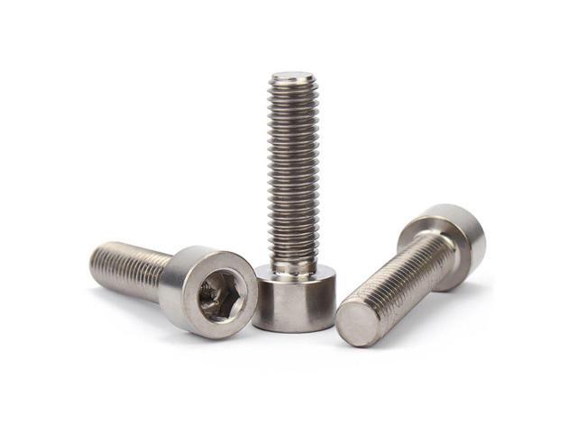M2.5 M3 M4 Titanium alloy screw cylindrical head hexagon socket screws bolts