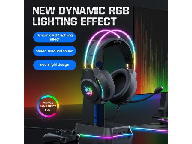 ONIKUMA x26 With Microphone Gaming Headset HD Noise Reduction Over-ear Head Beam For PC - Newegg.com