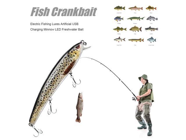 USB Rechargeable Outdoor Fishing Bait, Bionic Electric Bait