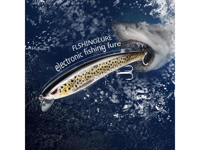 WIILGN Electric Fishing Lures for Bass, Vibration Bionic Twitching