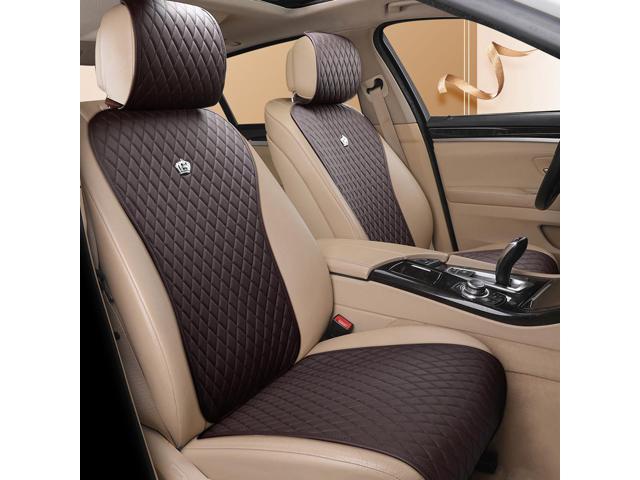 Menifomory Blue Seat Covers Auto Seat Cushion Covers Leather Universal Seat Covers 2/3 Covered 11PCS Fit Car/Auto/Suv A-Dark blue