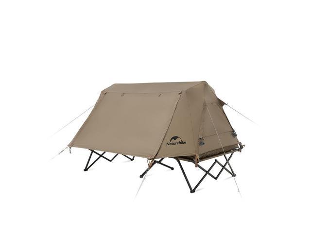 lastig gereedschap voorzetsel Naturehike outdoor Camping Sleeping cot Tent with Bed A-type roof off  ground automatic tent - Newegg.com
