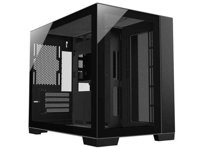 SAMA M711 USB3.0 Dual Tempered Glass Panel Micro ATX Gaming Computer ...