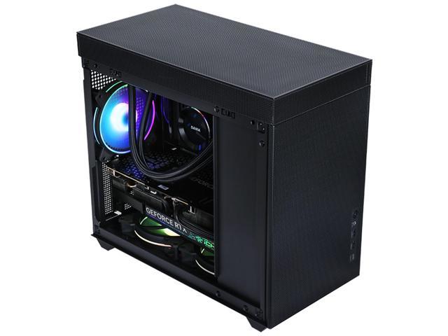 SAMA IM01PRO Black Iron Mesh Panel Micro ATX Tower Computer Case PC ...