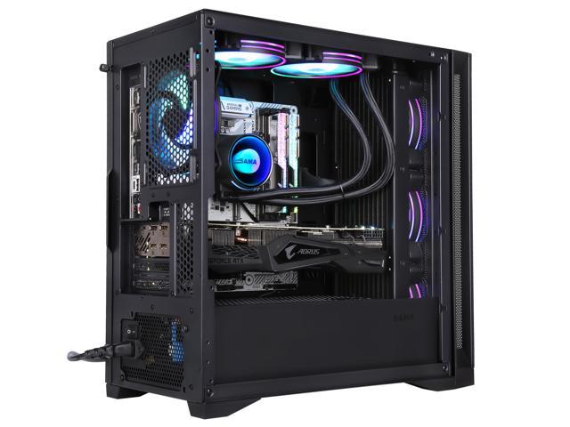 SAMA AM07 Tempered Glass Micro-ATX Mid Tower Gaming Computer Case ...