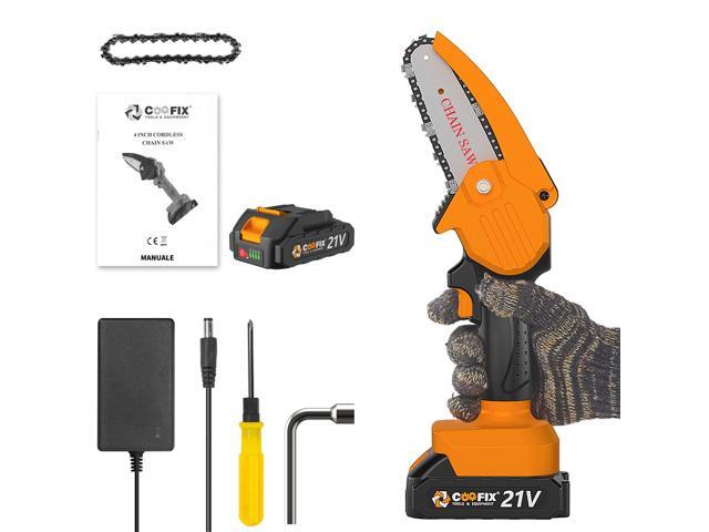 Chain Saw,21V Portable Battery Chainsaw 