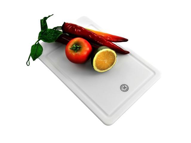 Martha Stewart White Plastic Cutting Board