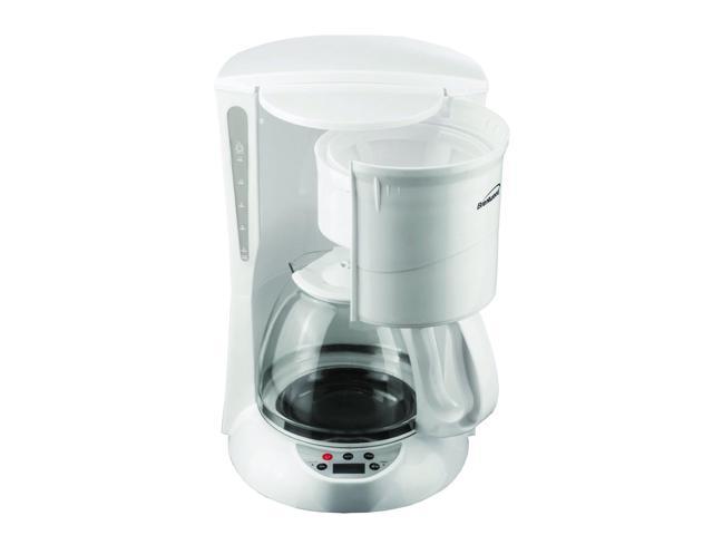 Brentwood TS-218W 12 Cup Digital Coffee Maker, White - Lodging Kit Company