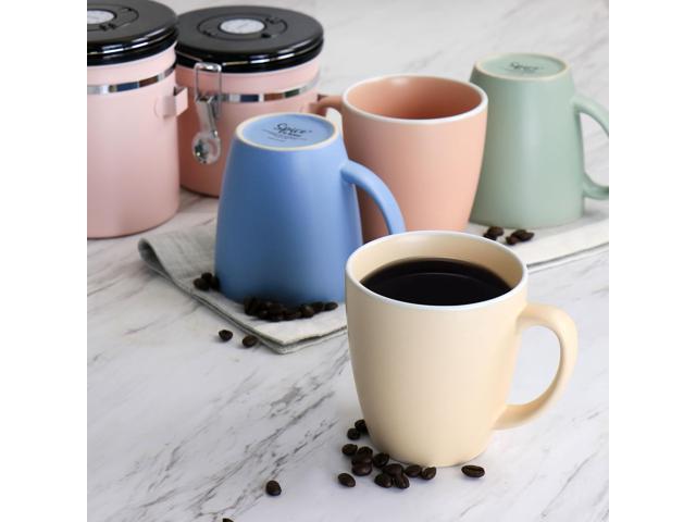 Spice by Tia Mowry Creamy Tahini 4-Piece Stoneware Mug Set, 17.5 Oz,  Assorted Colors - Yahoo Shopping