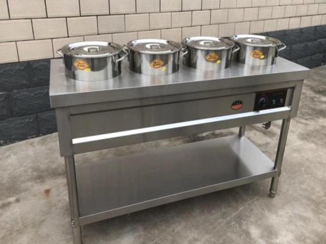 New 4-Pot Tamale Cart Steam Table & Warmer SP4