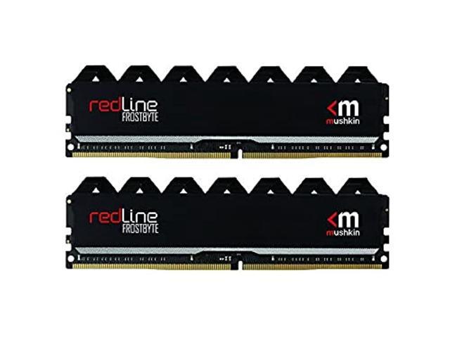 mushkin 32gb (2x16gb) redline ddr4 udimm pc4-2800 model mrc4u280hhhh16gx2