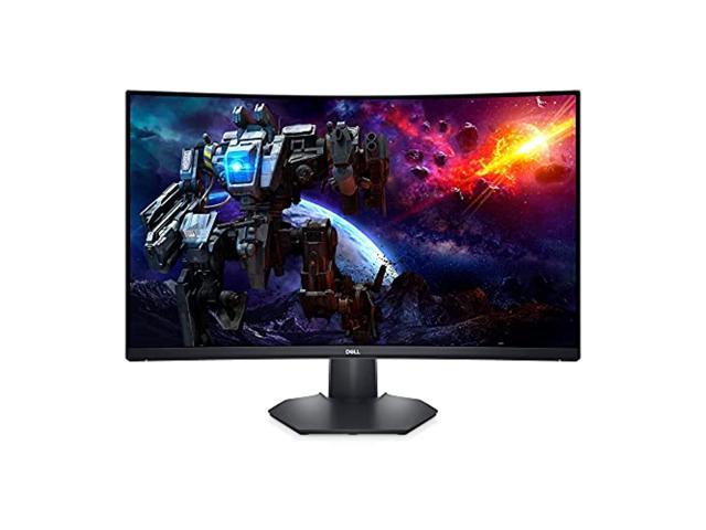 dell s3222hg 32-inch fhd 1920 x 1080 at 165hz curved gaming monitor, 1800r  curvature, 4ms grey-to-grey response time (super fast mode),  million  colors, black (latest model) 