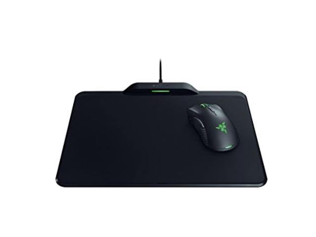 RAZER Mamba Gaming Mouse + Firefly Gaming Mouse Pad with HYPErFLUX Wireless  Power Technology - Black