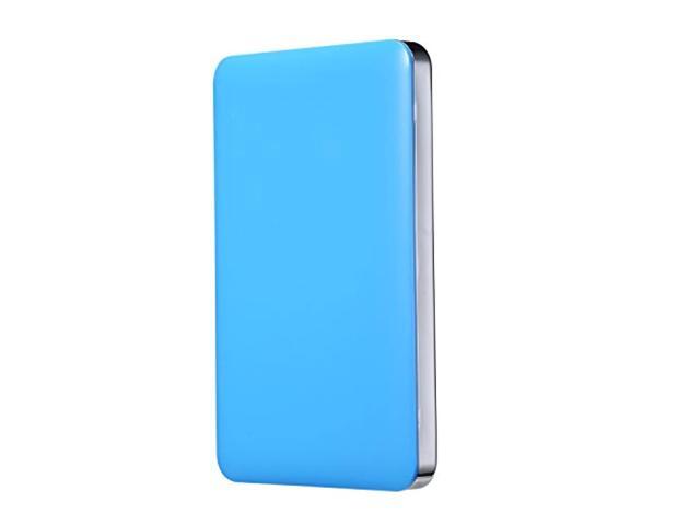 bipra u3 2.5 inch usb 3.0 ntfs portable external hard drive - blue (200gb)