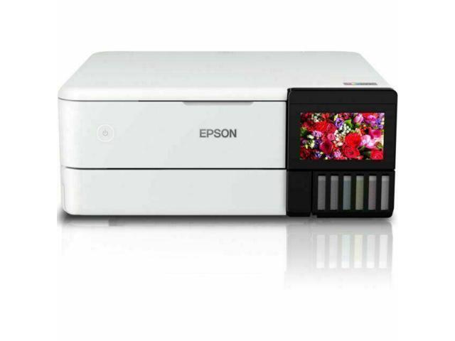 Epson EcoTank Photo ET-8500 C11CJ20201 All-in-One Printer - White