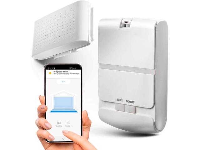 Home Zone Security Smart Garage Door Opener - 2.4GHz Wireless Remote APP Control Enabling Garage Controller (for Sectional Garage Door Systems)