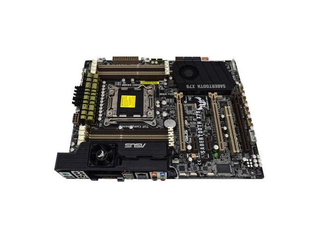 ASUS SABERTOOTH X79 LGA 2011 Intel X79 Motherboard PCI-E 3.0 Support ...