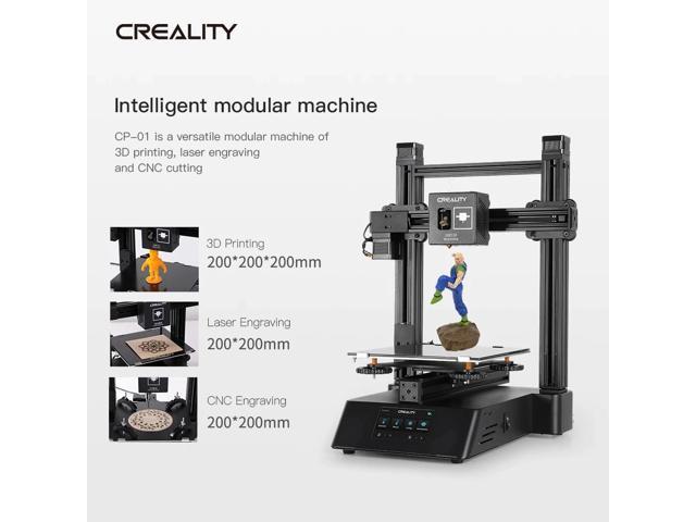 Creality 3d Printer Cp 01 Practial Three In One Modular Machine 3d Printing Laser Engraving And Cnc Cutting Function Newegg Com