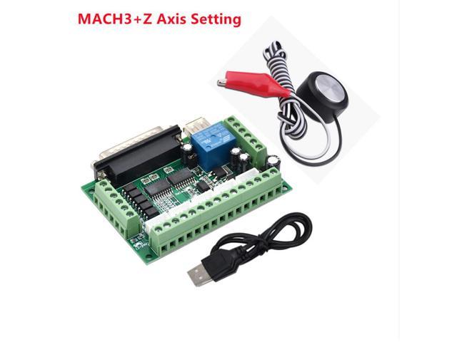 USB MACH3 100Khz Motion Controller Card Breakout Board for CNC Engraving Durable 