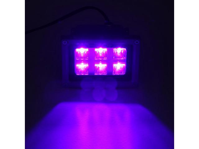 A C90-230v 6w 6 Leds Ultraviolet Resin Curing Light For For 3d
