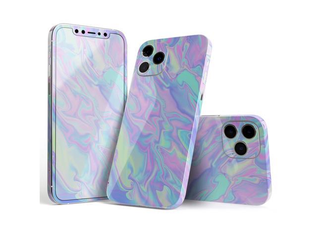 Iridescent Dahlia v1 // Full-Body Skin Decal Wrap Cover for the Apple iPhone SE 2020 - Newegg.com
