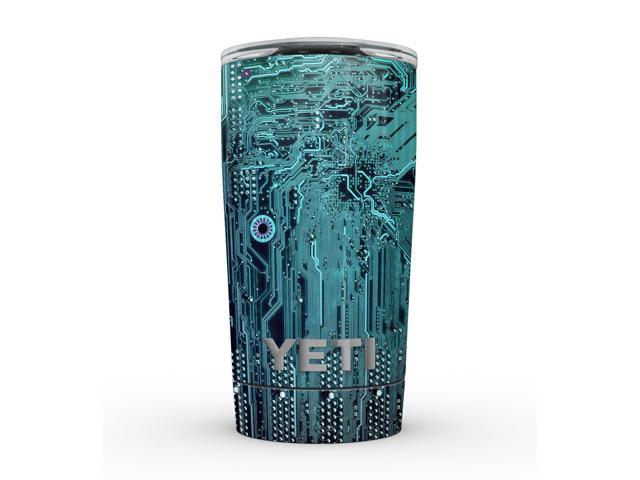 Electric Circuit Board V5 // Skin Decal Wrap Cover for Yeti Tumbler, Rambler, Colster Cups + Coolers - Tumbler 20 oz
