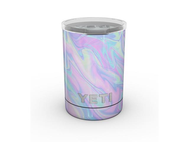 Iridescent Dahlia v1 // Skin Decal Wrap Cover for Yeti Tumbler