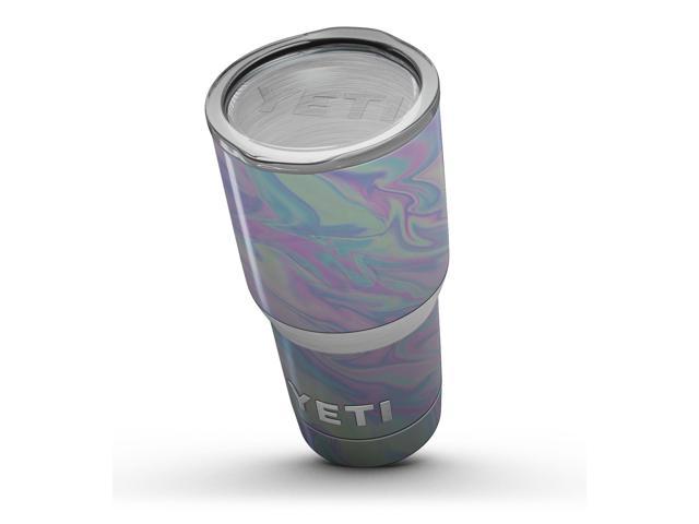 Iridescent Dahlia v1 // Skin Decal Wrap Cover for Yeti Tumbler