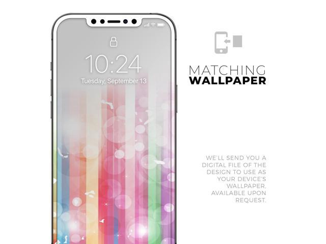 Unfocused Color Vector Bars // Custom Skin Decal Wrap Cover for