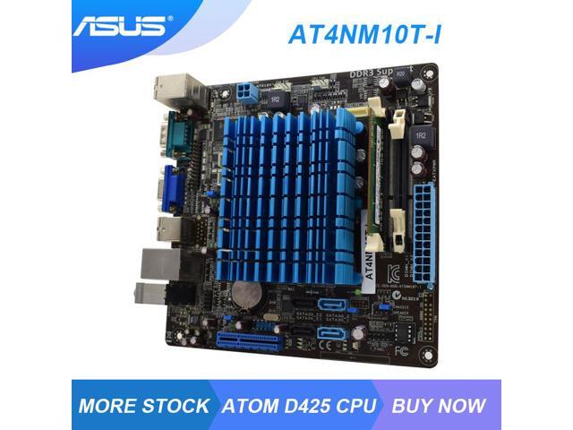 For ASUS AT4NM10T-I integrated Atom D425 CPU Mini ITX Motherboard DDR3 ...