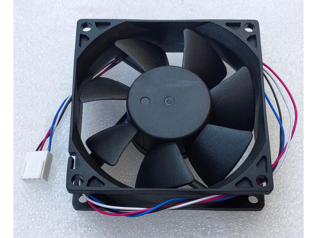 Quiet 80mm 12V PC Cooling Fan – 80x80x25mm Silent Case Fan For Computer CPU Case