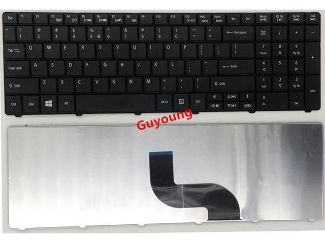 Clavier Pour Fujitsu Lifebook E753 E754 E756 - Clavier QWERTZ Allemand Avec Trackpoint - Noir