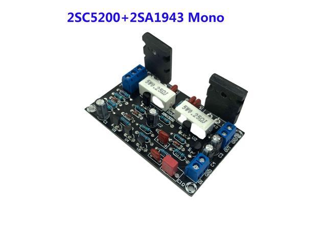 2SC5200+2SA1943 Mono Channel 100W HIFI Audio Amplifier Board After ...