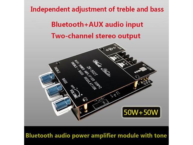 Zk Mt W Bluetooth Subwoofer Amplifier Board Channel High