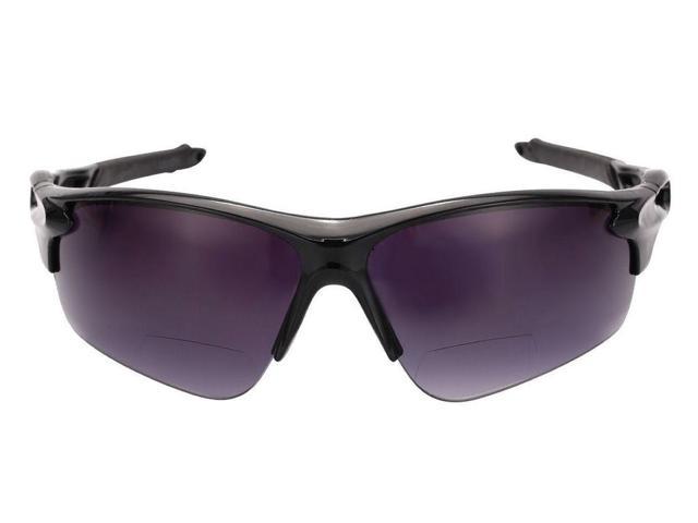 "The Athlete" 2 Pair of Unisex Precision Sport Wrap Bifocal Reading Sunglasses 
