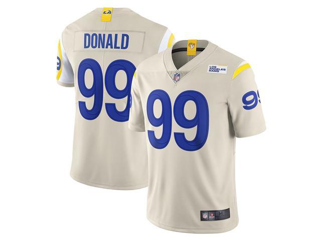 NFL 2021-2022 Los Angeles Rams Donald jersey No. 99 top gray blue 