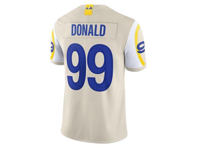 NFL 2021-2022 Los Angeles Rams Donald jersey No. 99 top gray blue