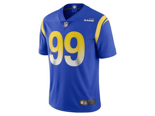 NFL 2021-2022 Los Angeles Rams Donald jersey No. 99 top gray blue 