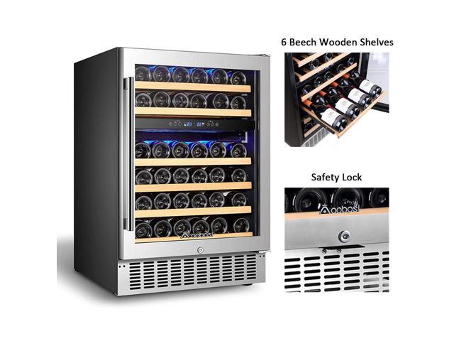 quiet dual zone wine cooler