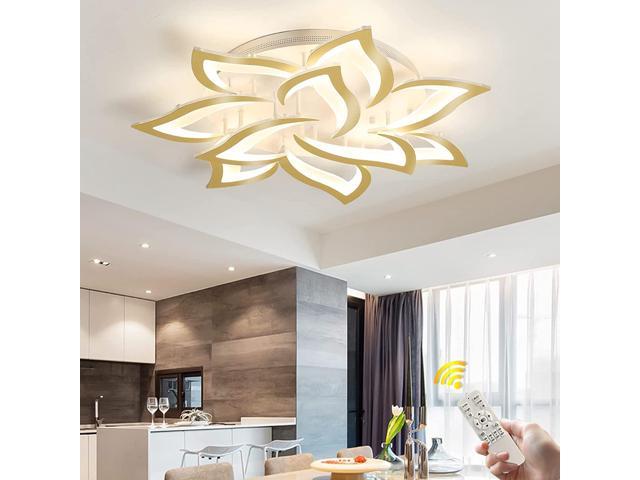 New Acrylic Modern LED Ceiling Lights Bedroom Living Room Chandelier Lighting 