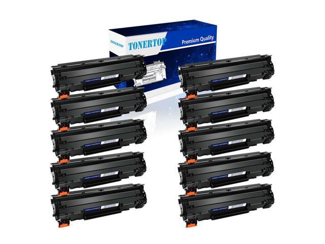 10PK CB436A 36A Compatible Toner For HP LaserJet P1505 M1120 M1522 MFP Printer 