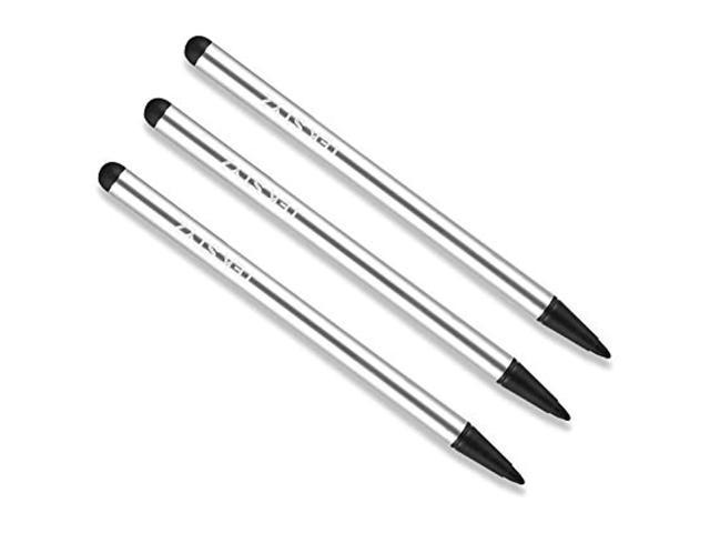 High Accuracy 3 Pack-Black-Red-Silver Compact Form for Touch Screens PRO Stylus Pen for Nokia 9.3 PureView with Ink Extra Sensitive