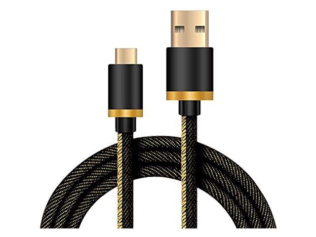 Quick-Acting High Speed High Data Transmission Speed High Rate Type C USB 3.1 Male to USB 2.0 Data Sync Charging Cable Compatible with LG V60 ThinQ 5G LM-V600