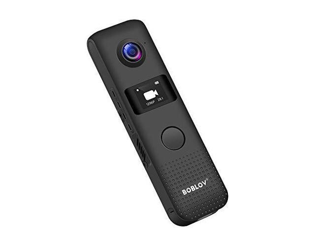 BOBLOV C18 WiFi Small Body Camera, 32GB Hidden Camera, 1296P Mini Camera Body Worn Camera with OLED Screen 3.5 Hours 1080P Recording Support WiFi One Big Button for Recording (Built-in 32G)