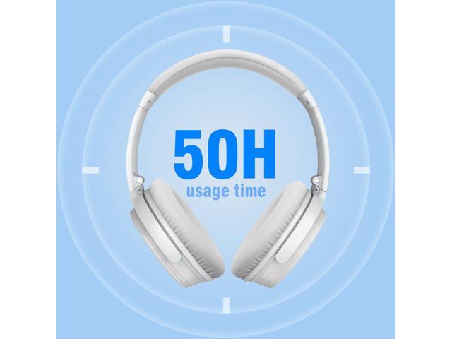 Cuffie NC35 Over-ear Con Cancellazione Attiva Del Rumore, Audio Spaziale 3D, Bluetooth 5.3, 55 Ore Di Autonomia E App Personalizzabile