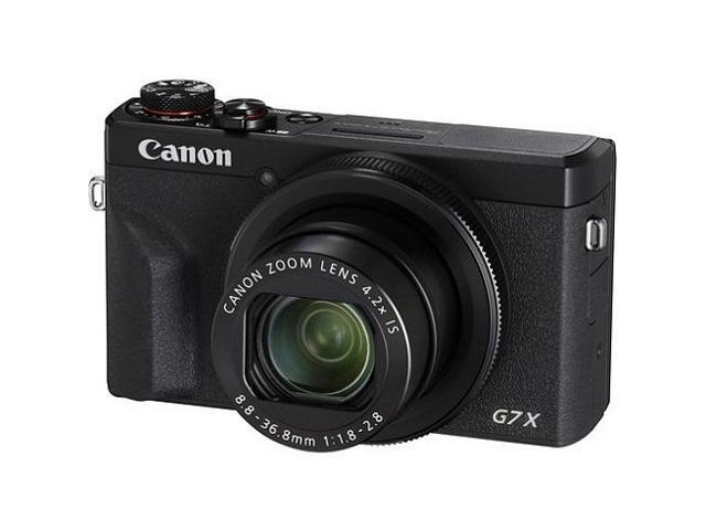 Canon 3637C001 PowerShot G7 X Mark III CMOS Digital Camera - Black