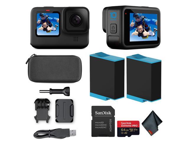 GoPro HERO10 - Waterproof Action Camera With + 64GB Card and Extra