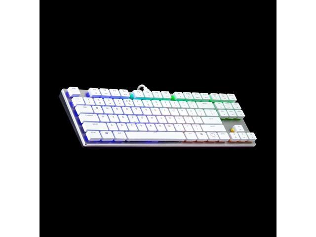 Photo 1 of Cooler Master SK620 60% Sliver White Mechanical Keyboard Low Profile Red Switches