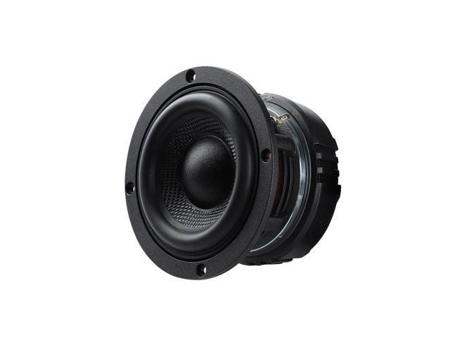 4.5 Inch Subwoofer Speaker Audio Aluminum Cone Frame Woofer Ohm 50W 30  Core Glass Fiber Rubber Edge Loudspeaker Driver Home Audio Speakers 