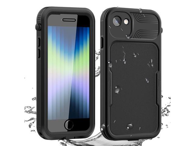 SZYG iPhone SE 2020/2022 Waterproof Case,iPhone 7/8 Waterproof Case, Built-in Screen Protector Full Body Heavy Duty Shockproof IP68 Waterproof Case for iPhone SE 2022/2020/7/8 4.7 inch